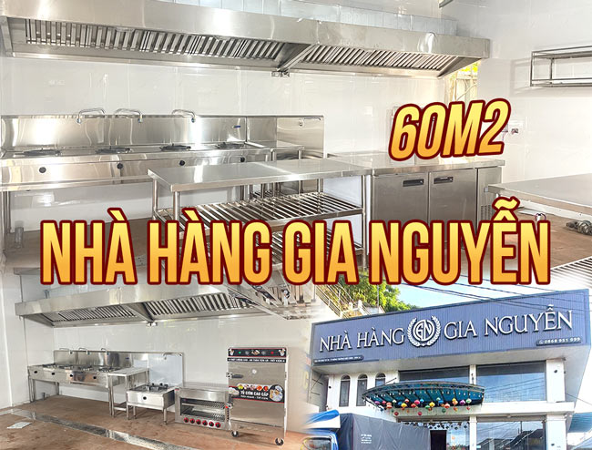 Dự án bếp nhà hàng Gia Nguyễn