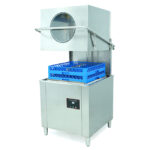 Máy rửa bát công nghiệp cửa sập QHMRB-JXS-A7-304