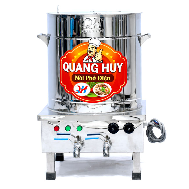 Nồi nấu phở điện 2 ngăn 200L inox 304 NP200-2N