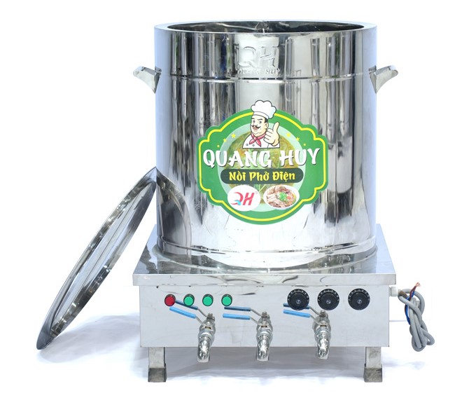 Nồi nấu phở 3 ngăn 120L 