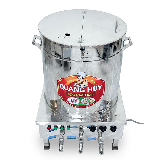 Nồi nấu phở điện 3 ngăn 120L inox 304 NP120-3N