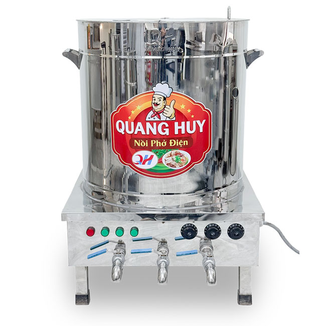 Nồi nấu phở điện 3 ngăn 150L inox 304 NP150-3N