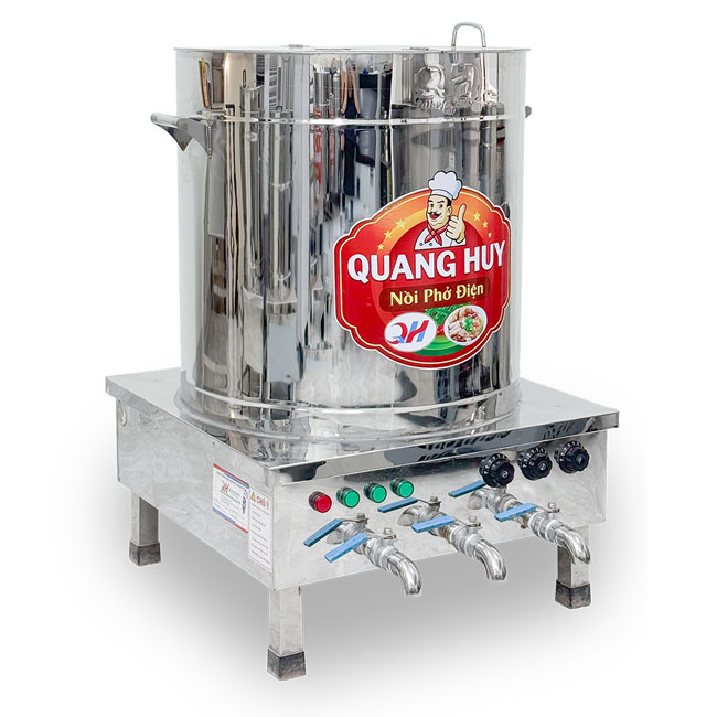 Nồi nấu phở điện 3 ngăn 300L inox 304 NP300-3N