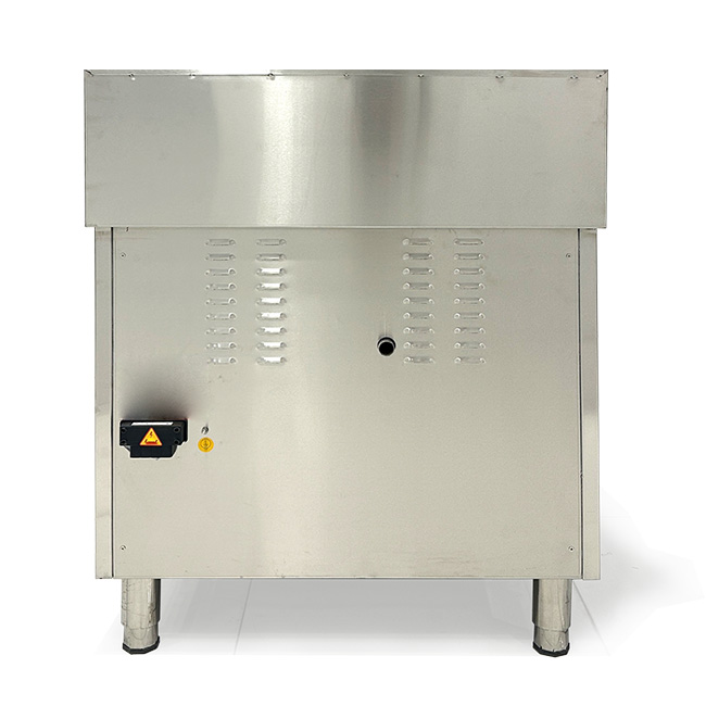 Bếp Âu 4 họng công nghiệp mặt từ có lò vi sóng