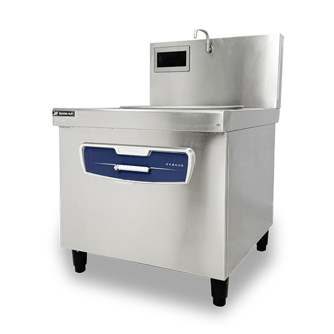 Bếp xào điện từ 1 họng liền chảo 80cm