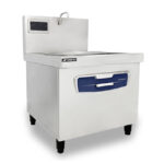 Bếp xào điện từ 1 họng liền chảo 80cm