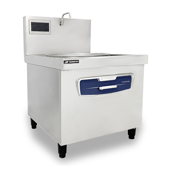 Bếp xào điện từ 1 họng liền chảo 80cm