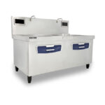 Bếp xào điện từ 2 họng liền chảo 1m6