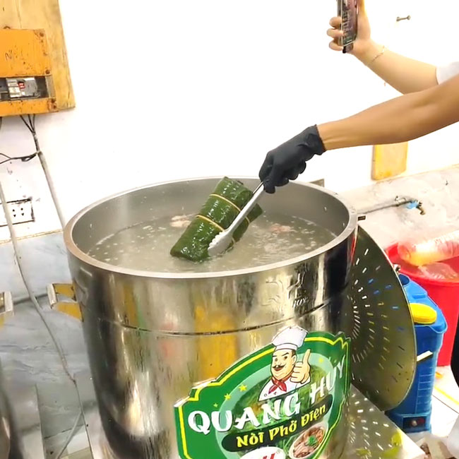 Nồi luộc giò chả - giải pháp kinh doanh tối ưu