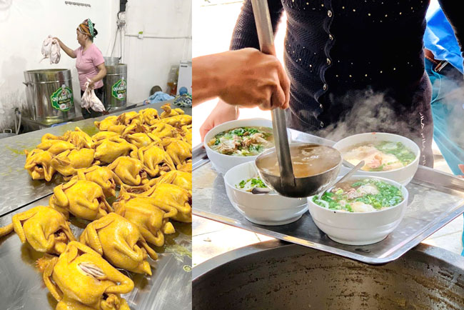 Nồi điện luộc giò chả đa năng