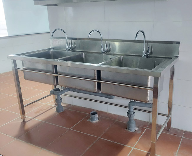 Bồn rửa bát, chậu rửa công nghiệp