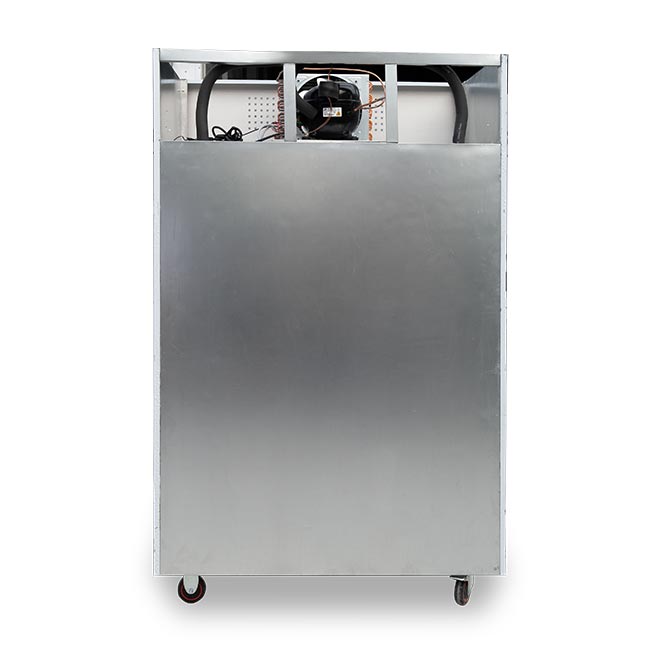 Tủ đông đứng 4 cánh 1000L 4CBO-KD lạnh trực tiếp 1 chế độ