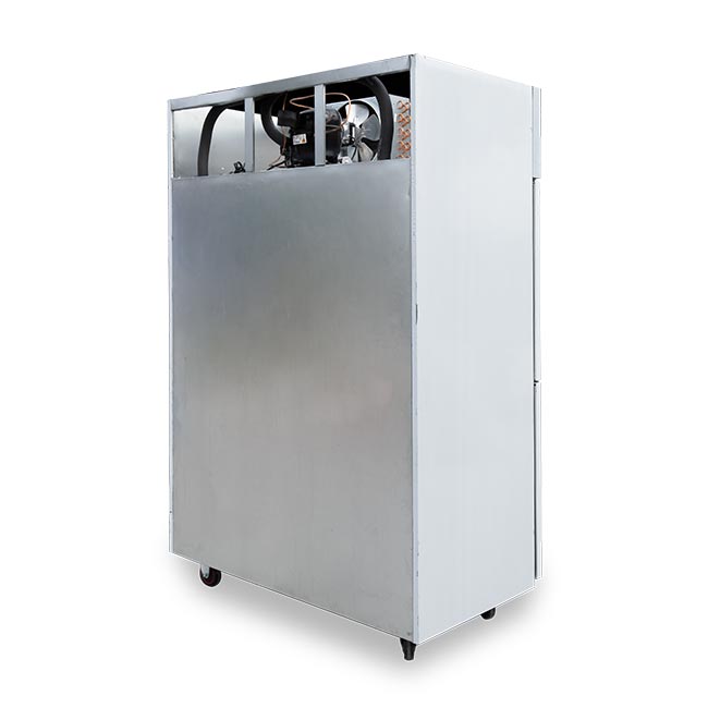 Tủ đông đứng 4 cánh 1000L 4CBO-KD lạnh trực tiếp 1 chế độ