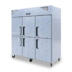 Tủ đông đứng 6 cánh 1600L HR16CFL (làm lạnh quạt gió)