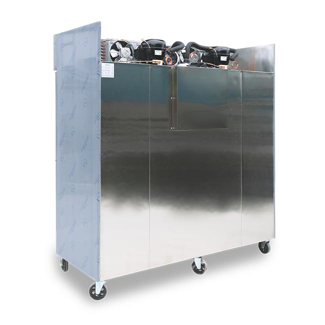 Tủ đông đứng 6 cánh 1600L HR16CFL (làm lạnh quạt gió)