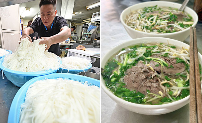 Số lượng b&aacute;t phở từ 1kg phở tươi