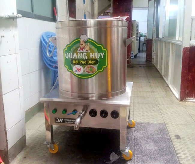 Nồi phở điện chất liệu inox 201