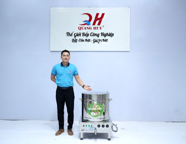 B&aacute;o gi&aacute; nồi điện nấu phở đơn