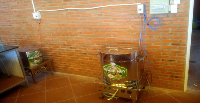 Cách lắp đặt nồi phở điện 1 pha chuẩn xác, dễ thực hiện