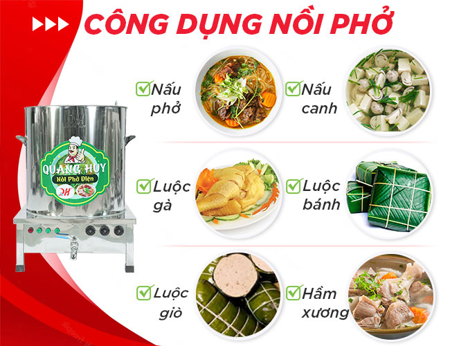 Nồi phở điện luộc nấu đa năng