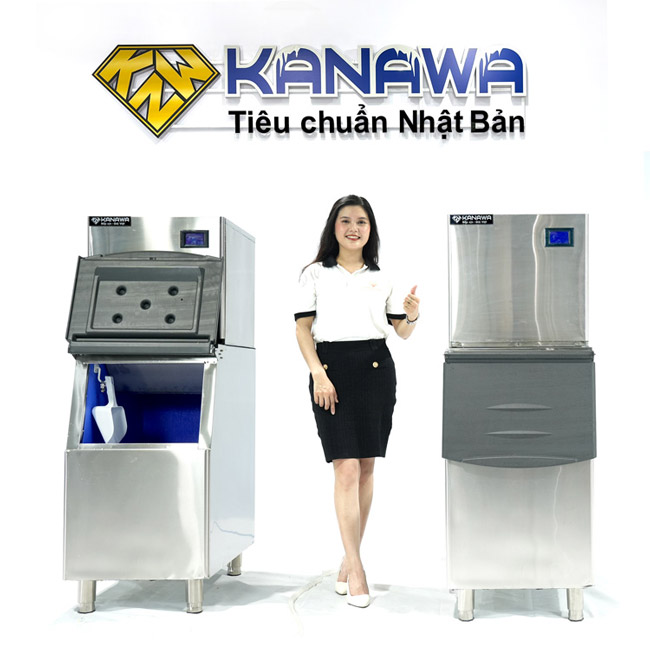 Máy làm đá viên 200kg Kanawa