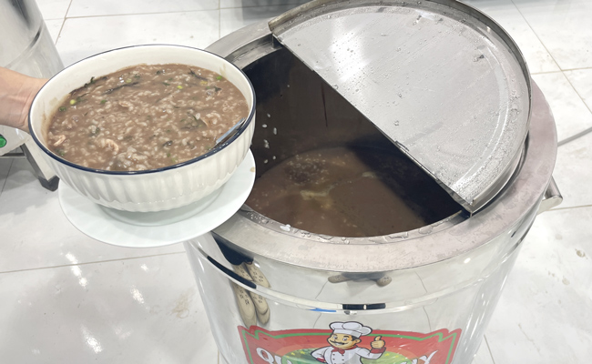 Nấu cháo công nghiệp
