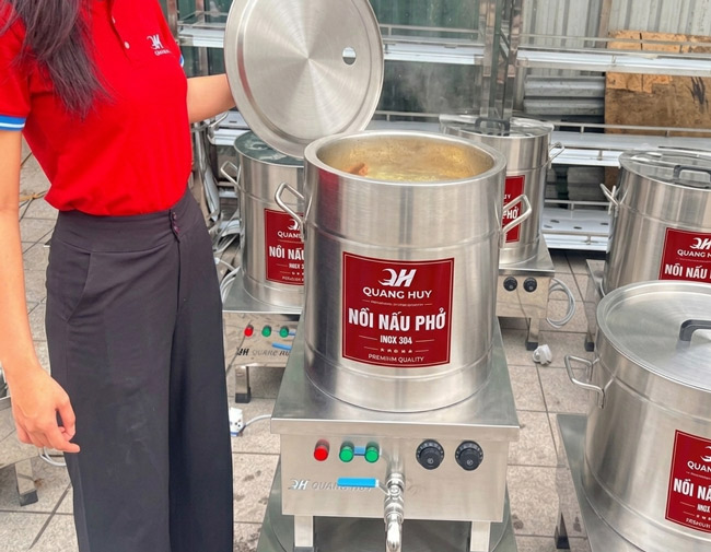 Nguyên lý hoạt động của nồi nấu phở điện