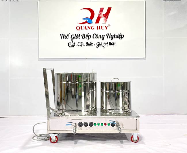 Nồi điện nấu phở chung bệ