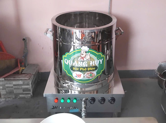 Nồi điện nấu bún bò Huế 120L
