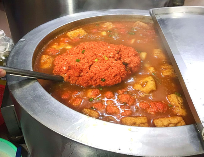 Nồi nấu bún riêu bằng điện