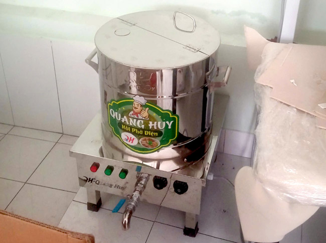 Nồi 50 lít nấu bún riêu