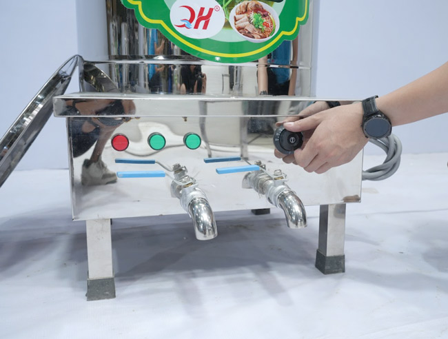 Điều khiển nồi nấu phở bằng điện