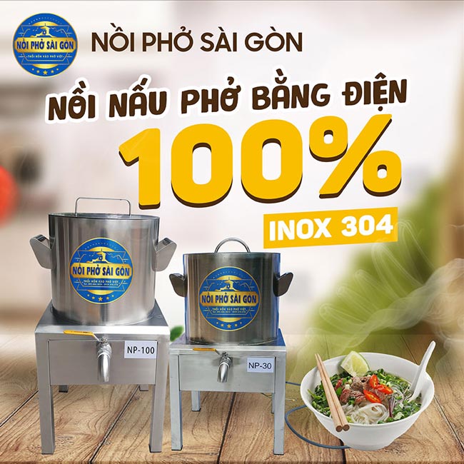 Chất liệu nồi phở Sài Gòn