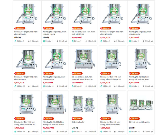 T&igrave;m hiểu ph&acirc;n loại nồi nấu phở điện