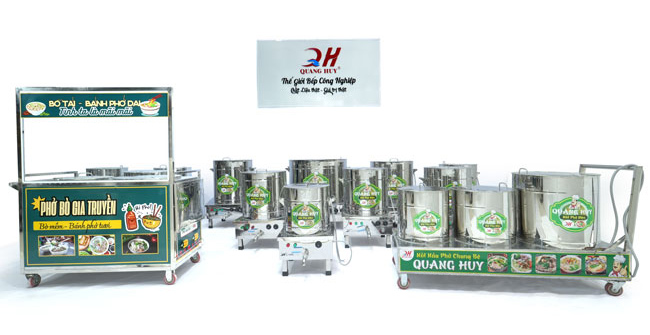 phân loại nồi nấu phở bằng điện