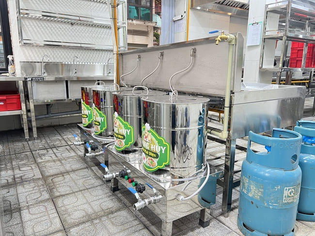 Nồi nấu phở Việt Nam bền bỉ d&agrave;i l&acirc;u