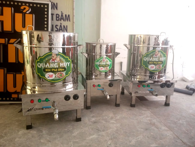 Thiết kế cấu tạo của nồi phở điện