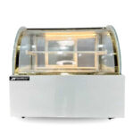 Tủ bánh kem để bàn 90cm 2 tầng kính cong TBK2T-0.9BC