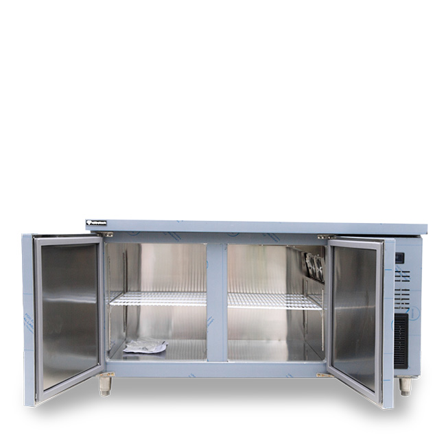 Tủ đông bàn chặt 350L 1500x760mm làm lạnh quạt gió HR15GZB- Đ760