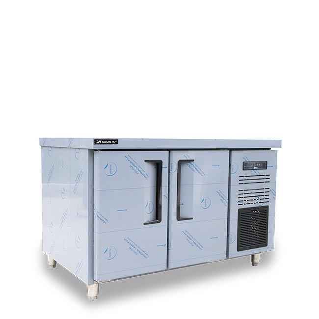 Tủ đông bàn chặt 250L làm lạnh quạt gió