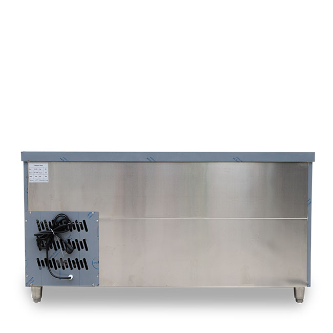 Tủ đông bàn chặt 350L làm lạnh quạt gió