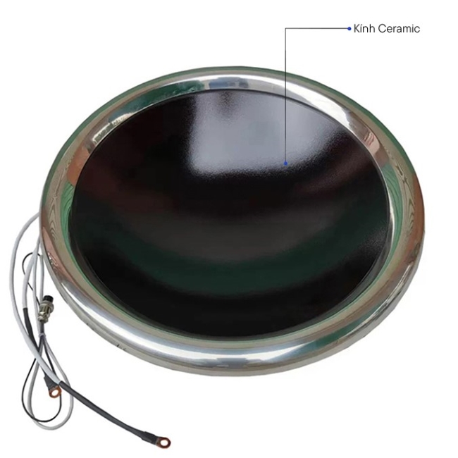 Mặt bếp l&otilde;m Ceramic 