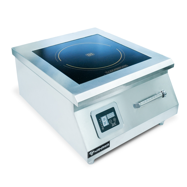 Bếp từ công nghiệp 8000W mặt phẳng TML07 Kanawa