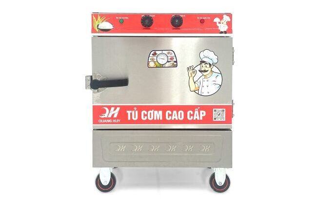 Cấu tạo tủ cơm điện 4 khay inox 304