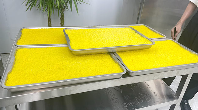 Cơm chín đều tơi xốp