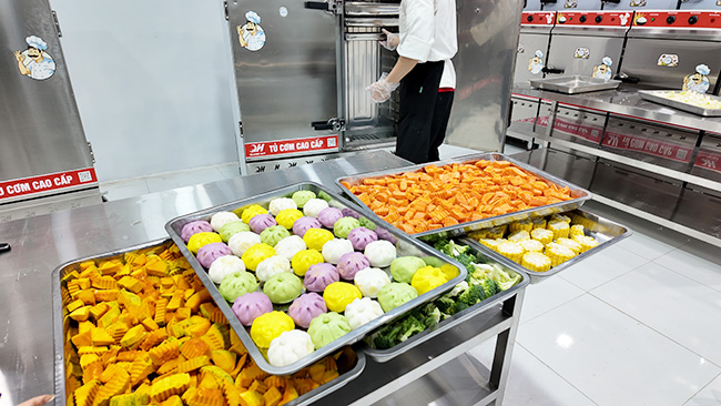 Đa năng khi chế biến nhiều loại thực phẩm