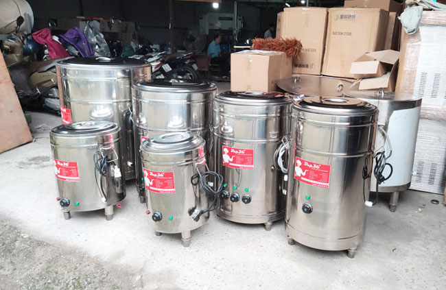 Bếp 36 phân phối nồi hầm xương bằng điện