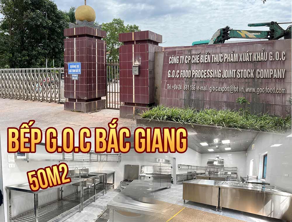Dự án Bếp G.O.C Bắc Giang