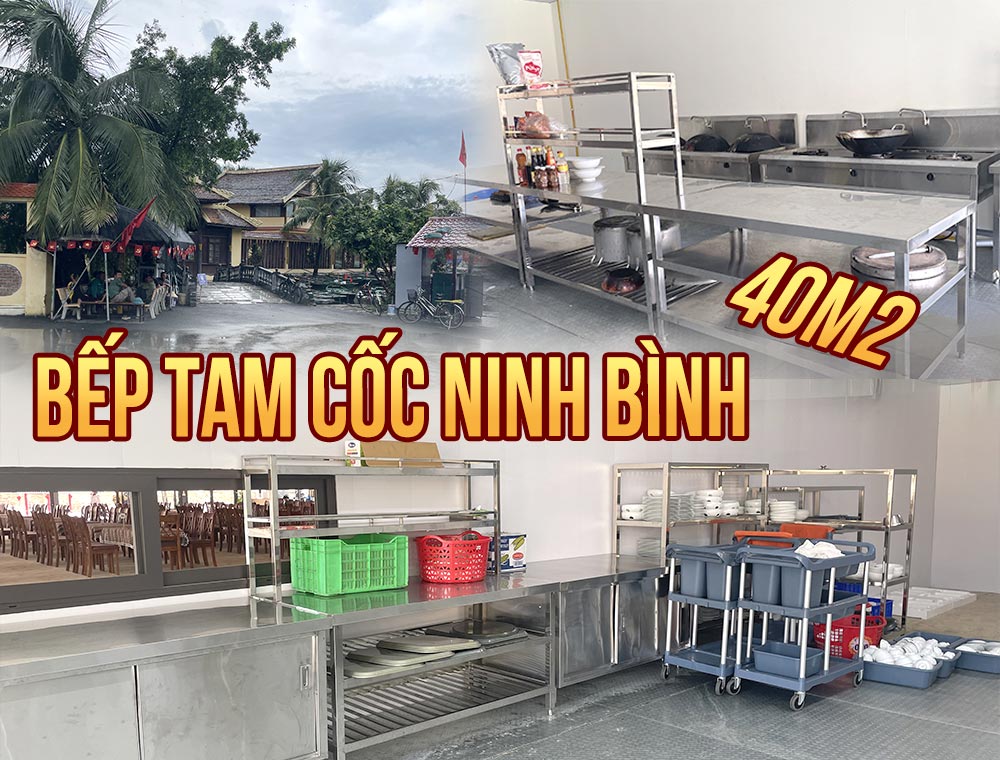 Dự án bếp Tam Cốc Ninh Bình