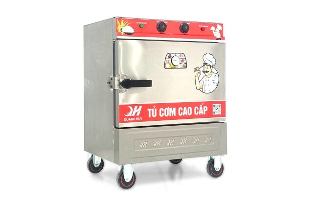 Hướng dẫn lắp đặt và sử dụng tủ nấu cơm điện 4 khay